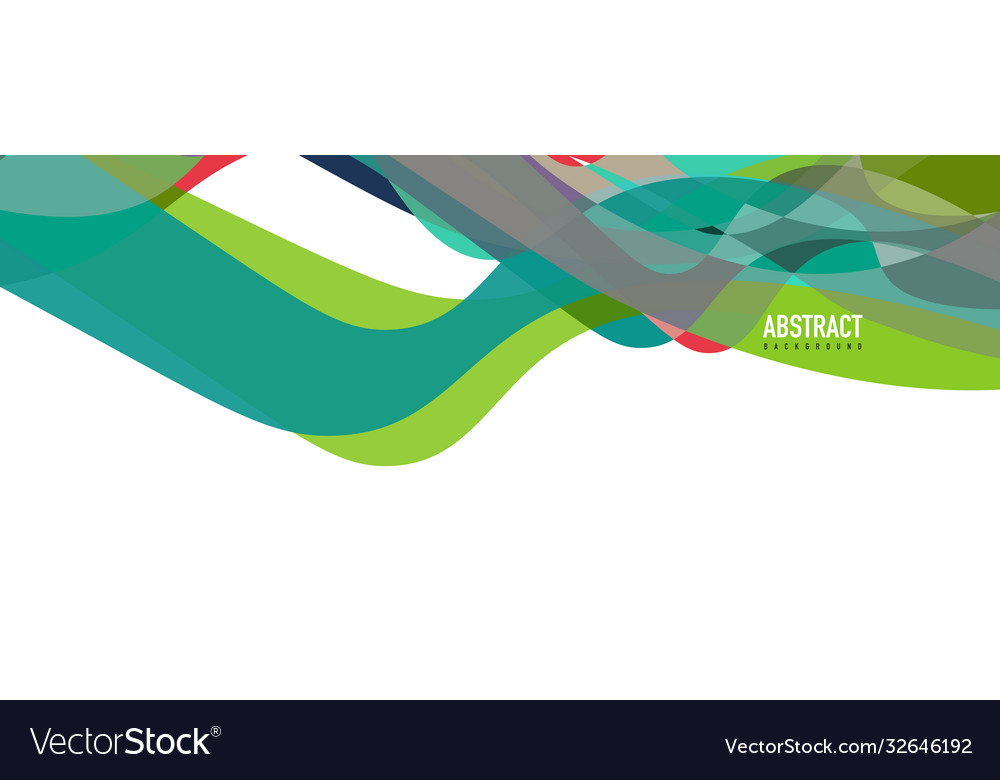 Fluid wave colorful abstract background dynamic vector image Fluid wave colorful abstract background dynamic
