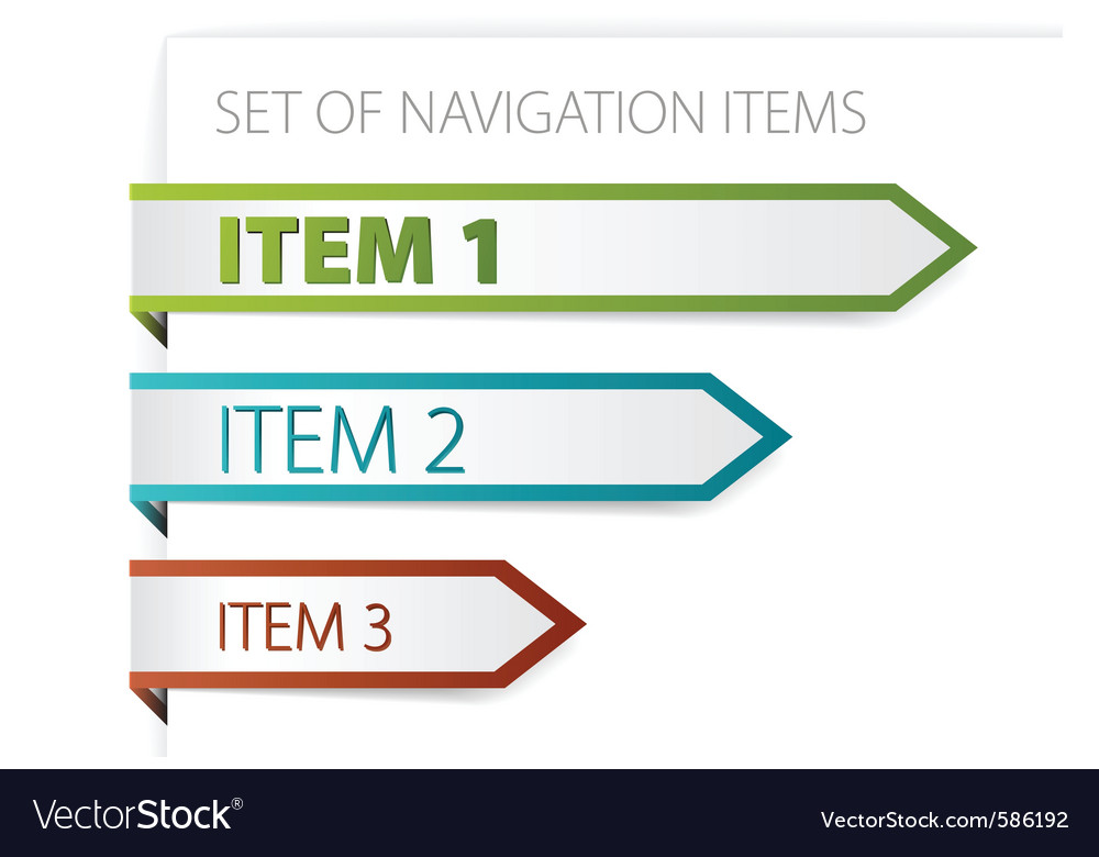 Paper Arrows Navigation