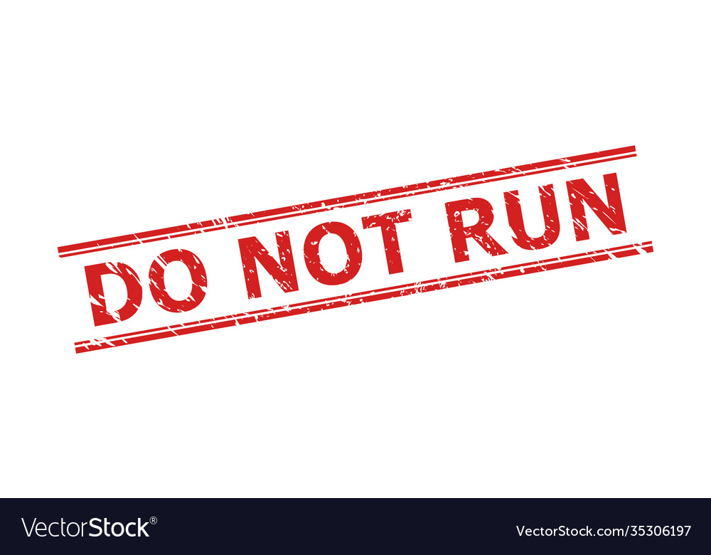 Do not run stamp seal with unclean texture