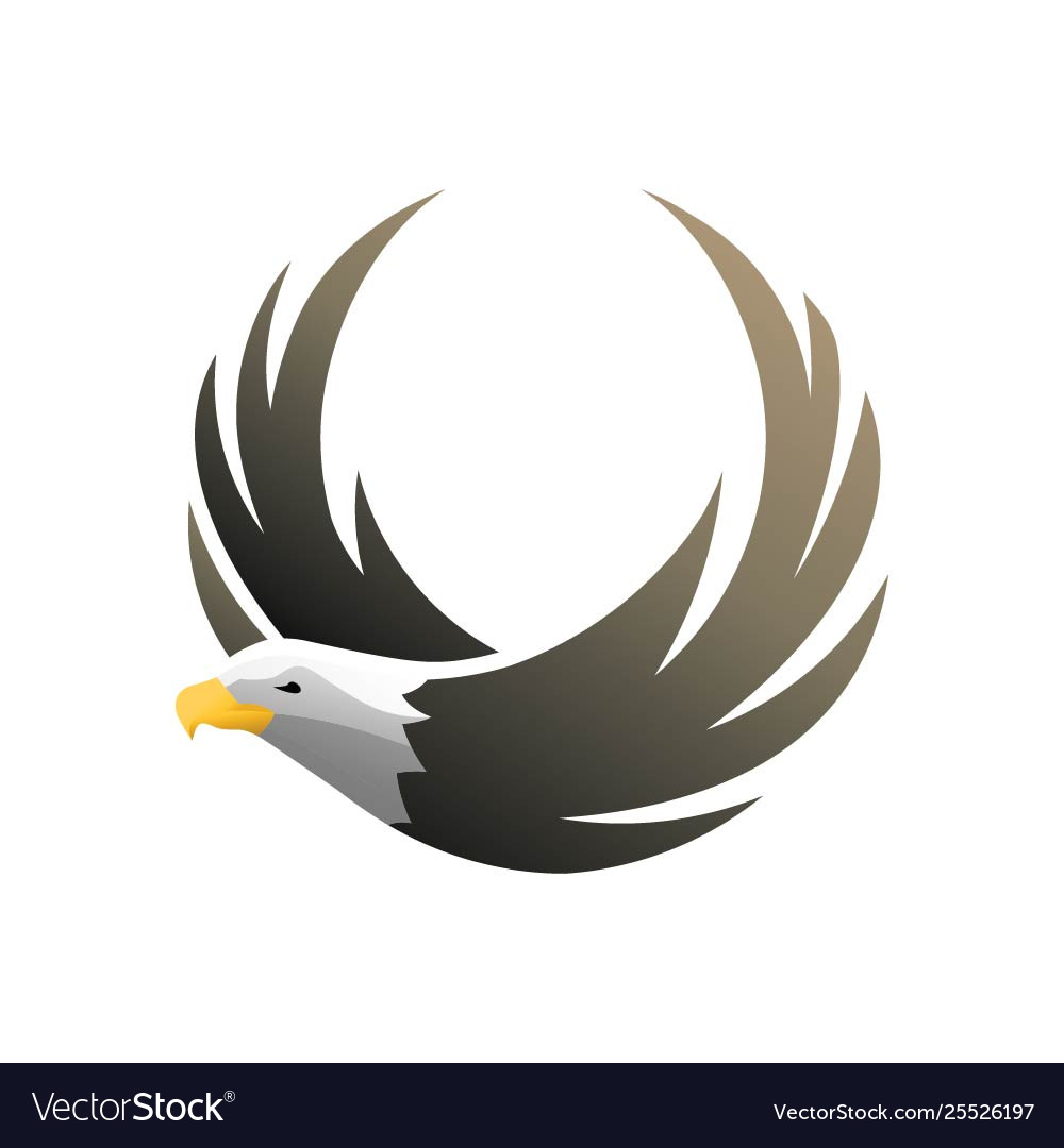 Eagle logo template