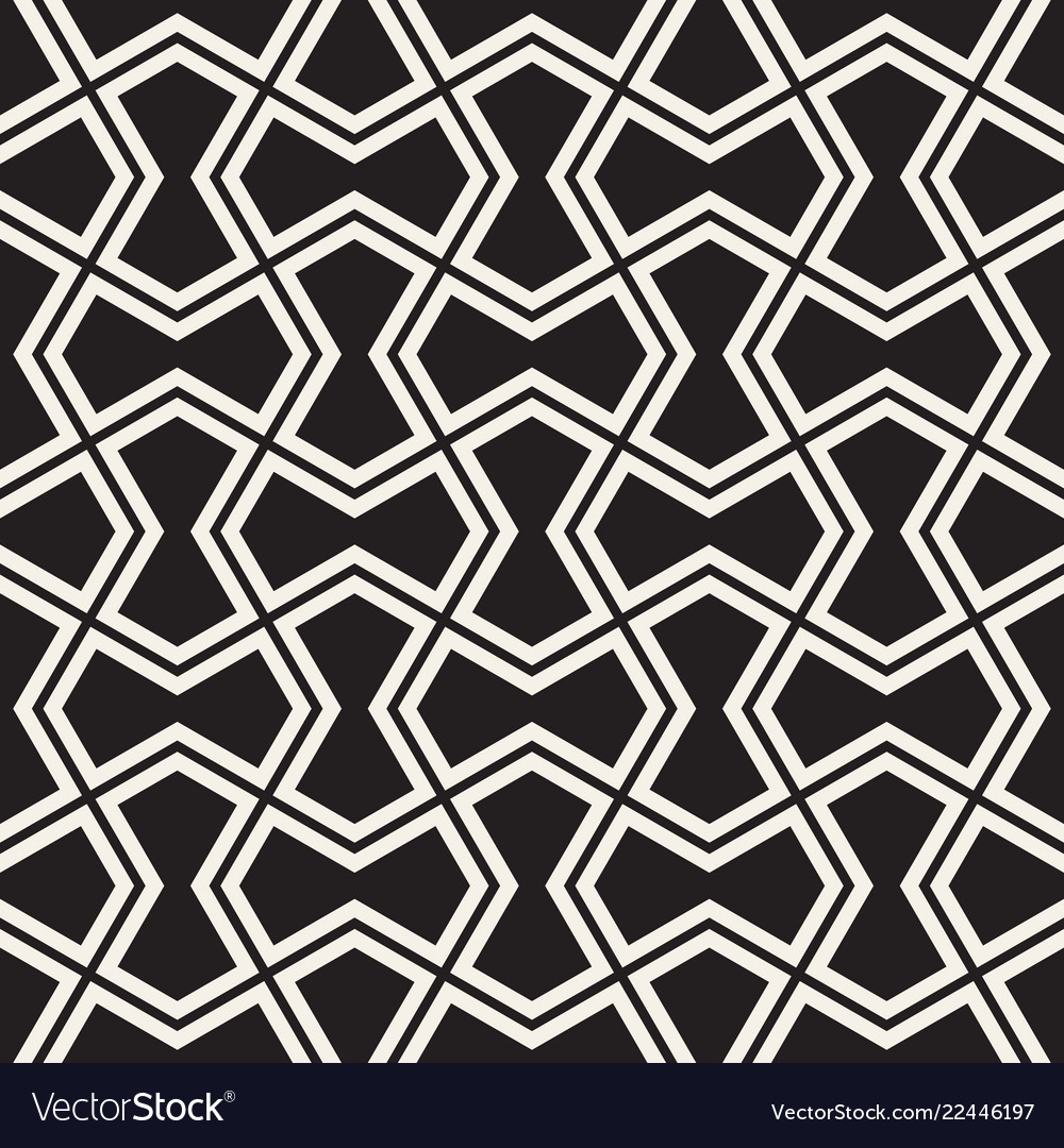Geometric Line Tiling Pattern