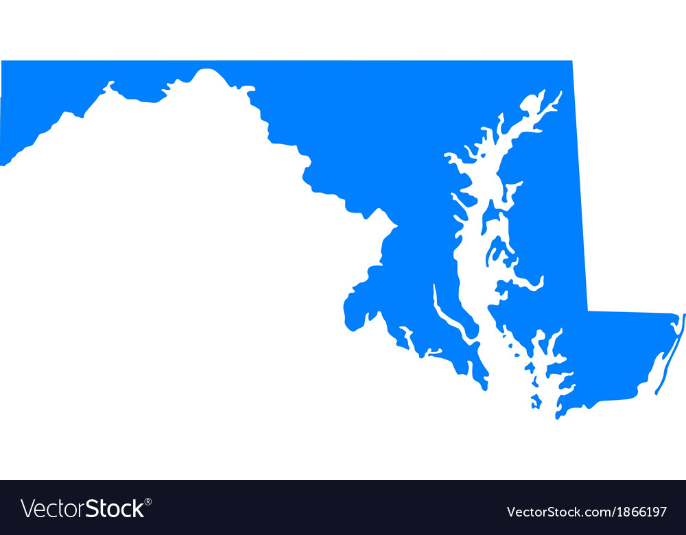 Map of maryland