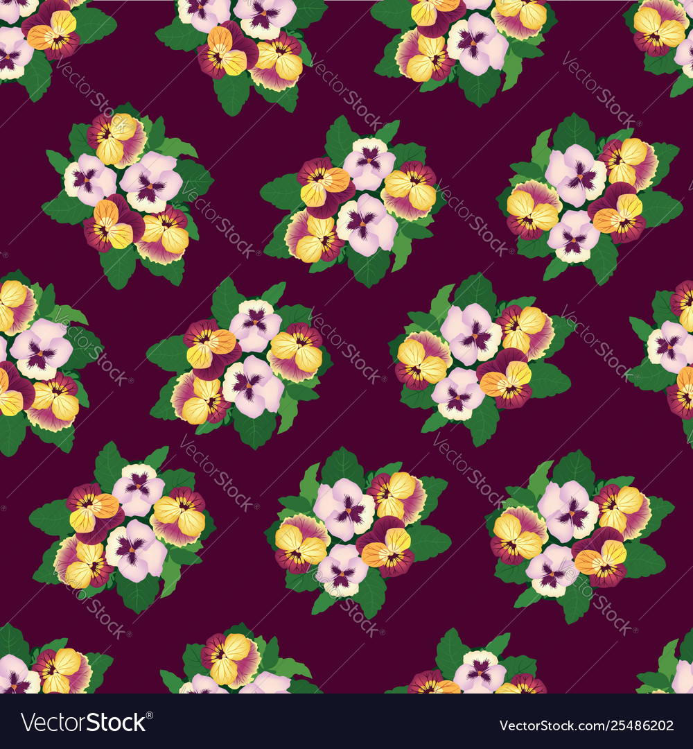 Abstract floral seamless pattern flower