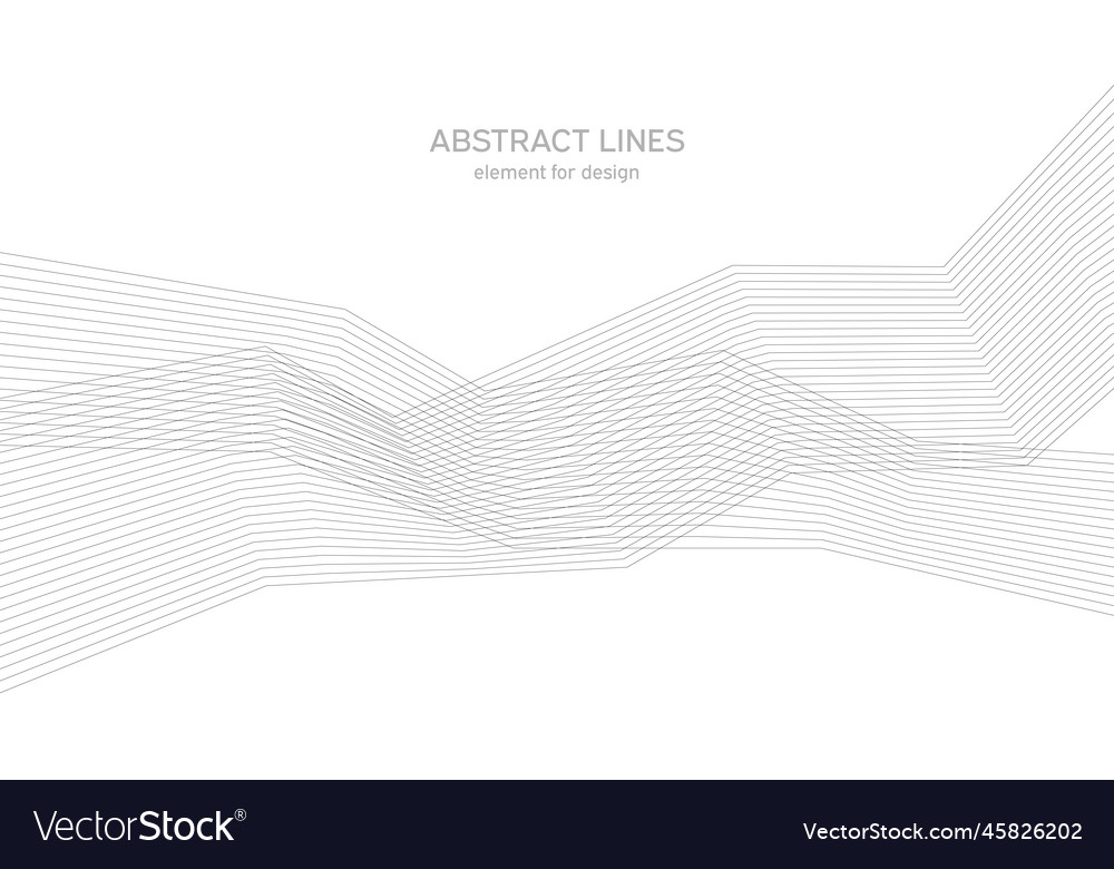 Abstract wave element for design digital vector image Abstract wave element for design digital