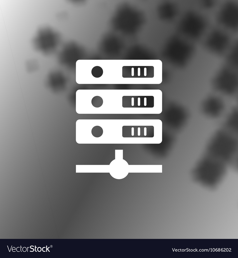 Computer server icon
