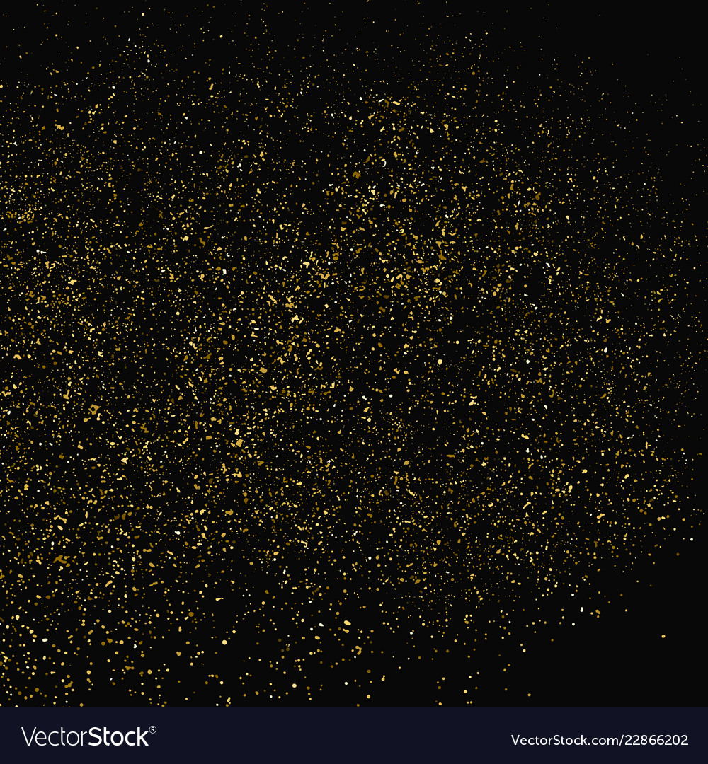 Gold glitter texture Royalty Free Vector Image