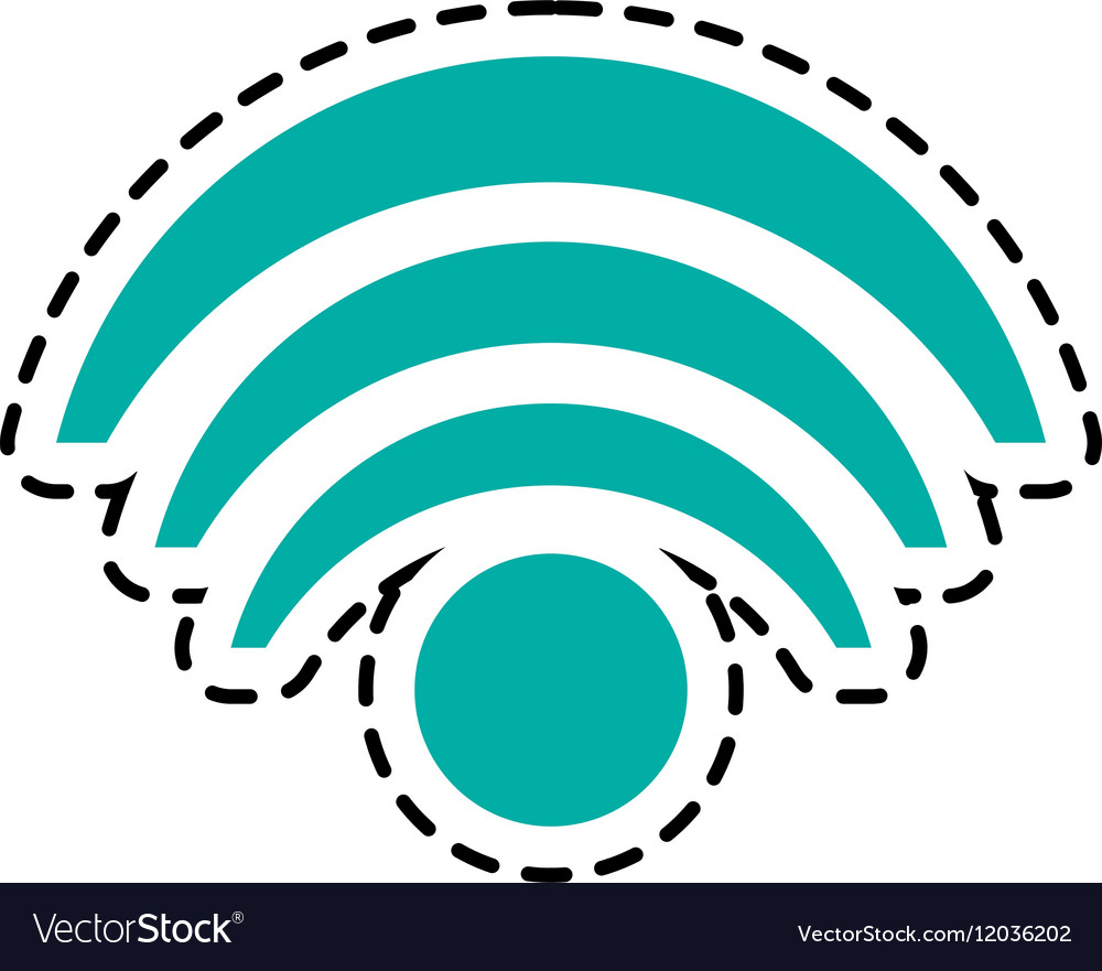 Isolated wifi wave design
