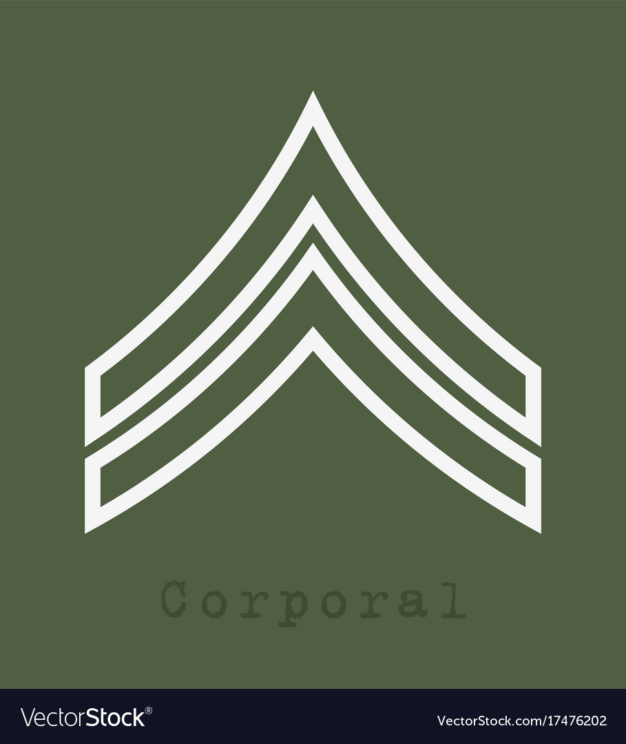 Military ranks and insignia stripes chevrons