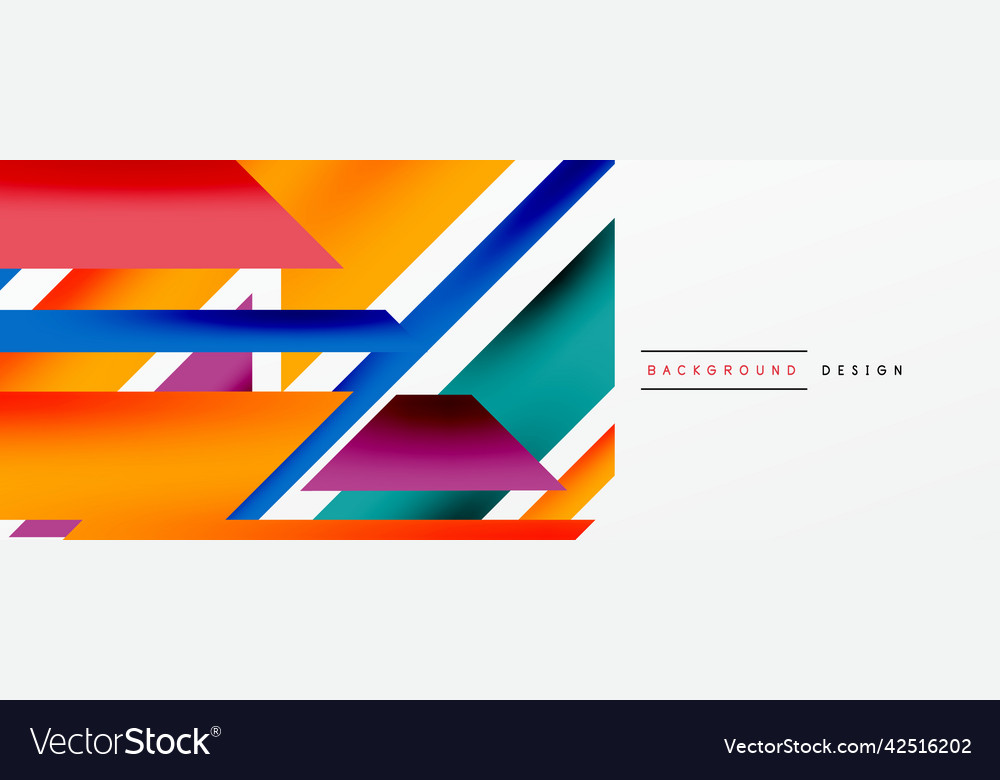 Minimal geometric abstract background dynamic 3d