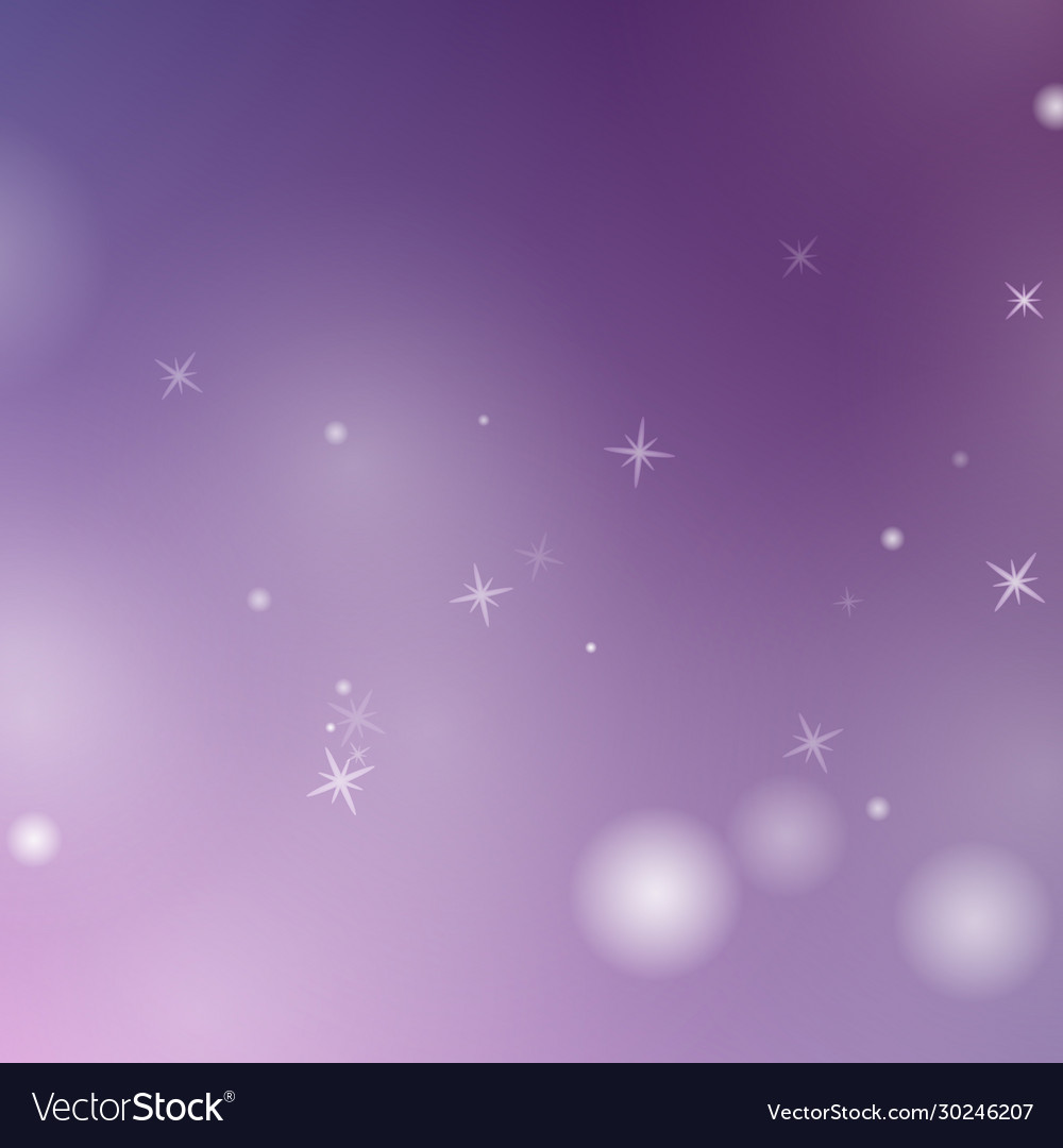 Abstract violet background with glowing particles