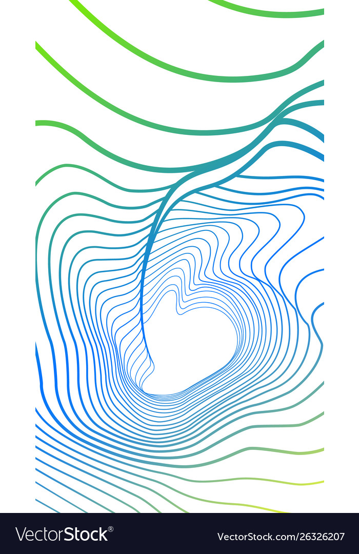 Background in style linear graphics