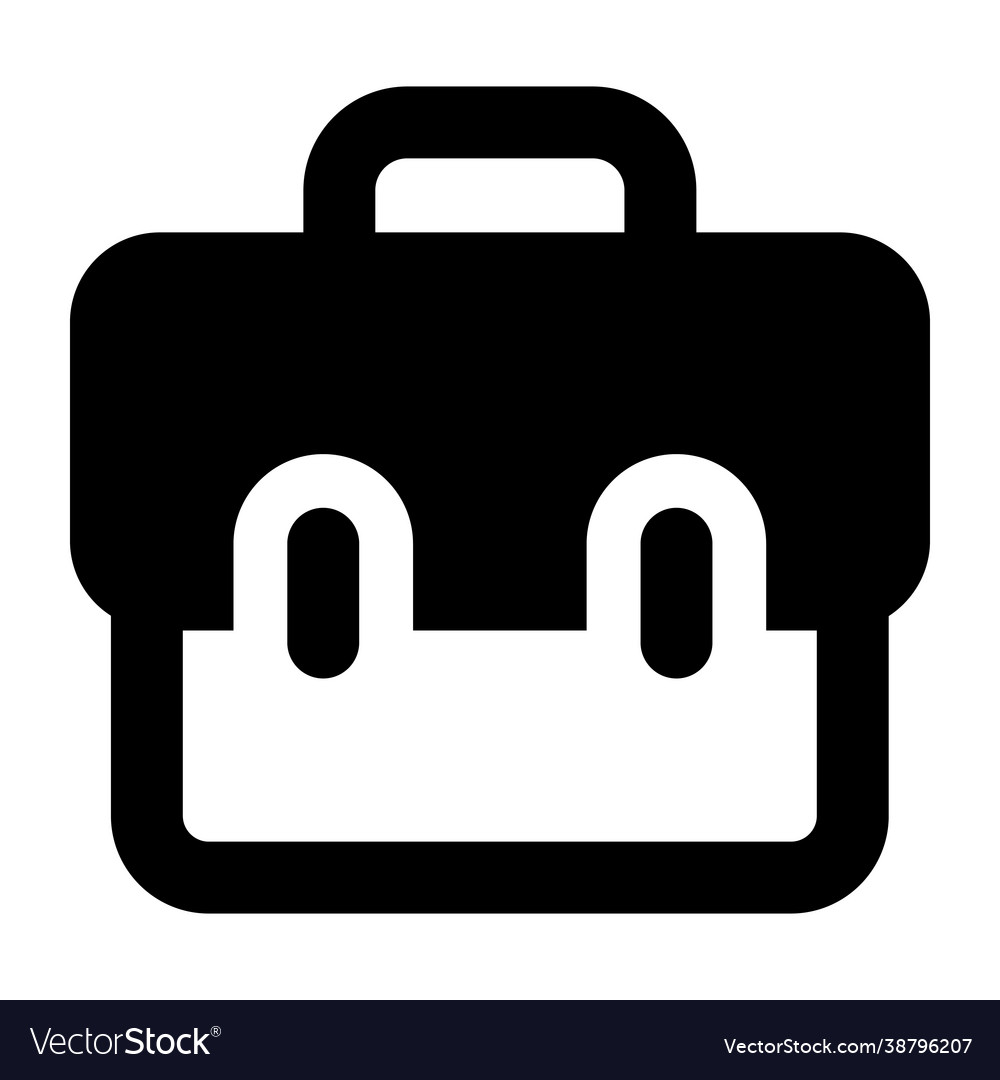 Briefcase Royalty Free Vector Image VectorStock