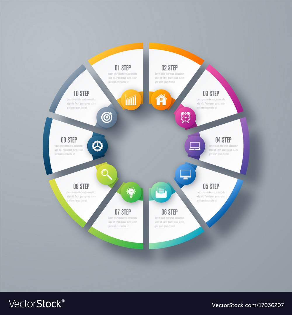 Infographic Circle Template
