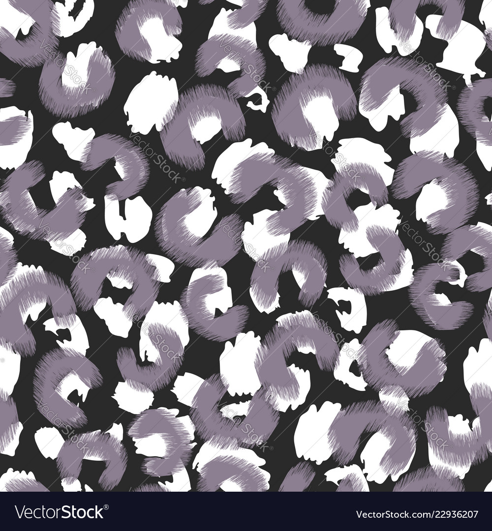 Leopard pattern design vector image Leopard pattern design