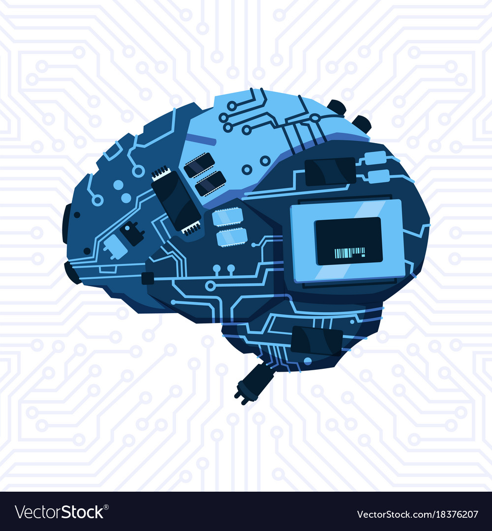 Modern shape of brain mechanism over circuit
