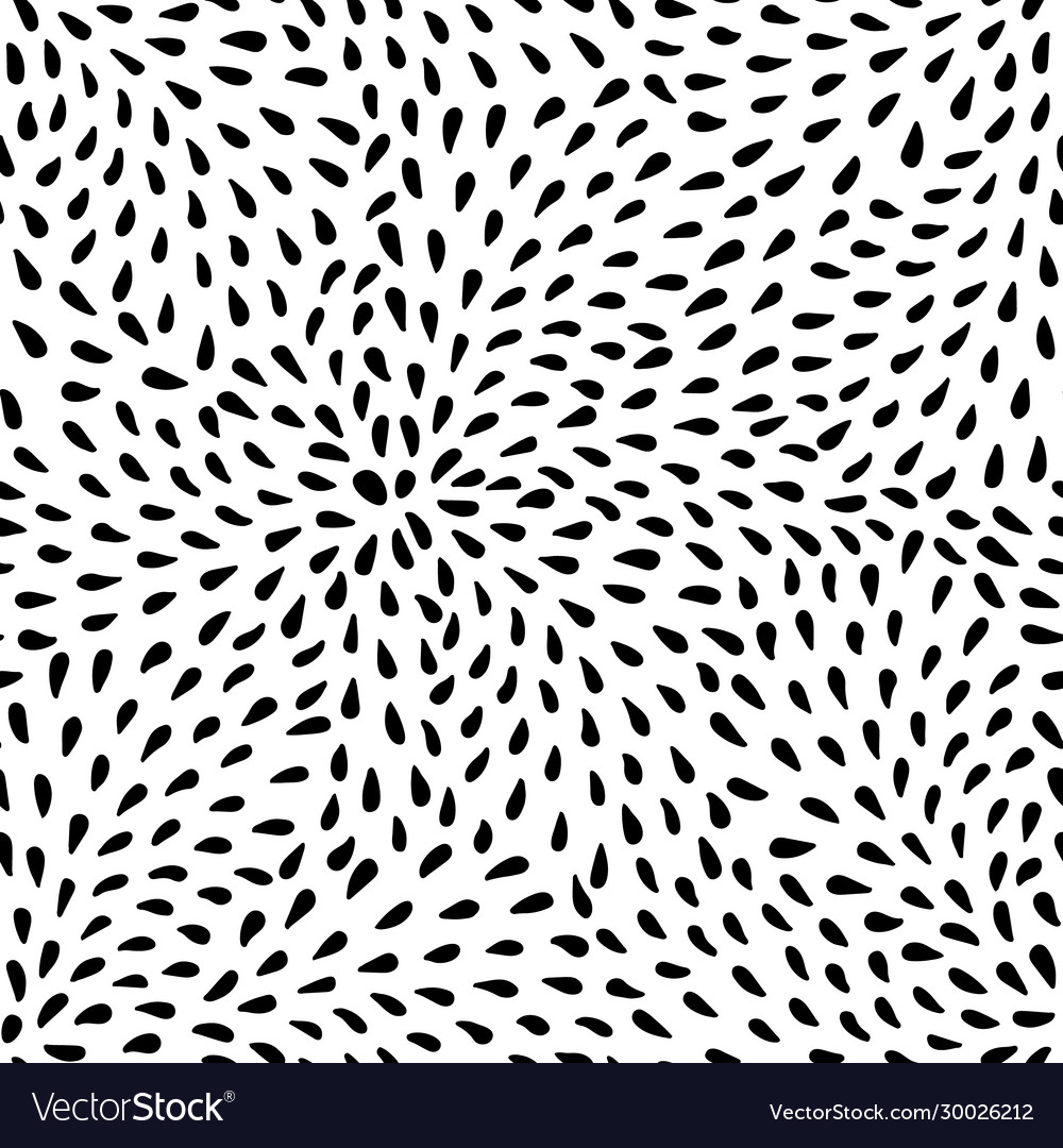 Abstract floating floral drop pattern vector image Abstract floating floral drop pattern