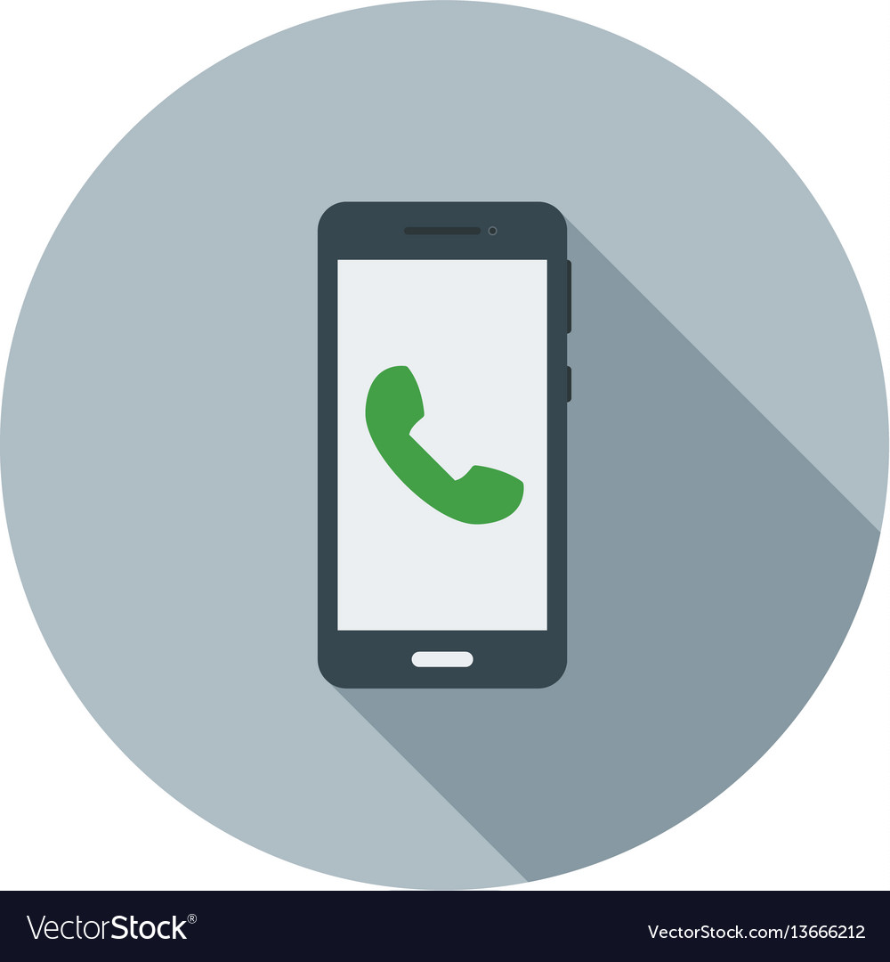 Dial call Royalty Free Vector Image VectorStock