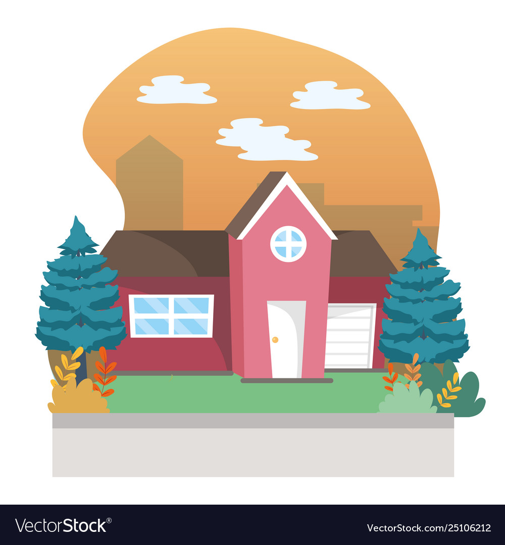 House home cartoon Royalty Free Vector Image - VectorStock House home cartoon Royalty Free Vector Image - VectorStock