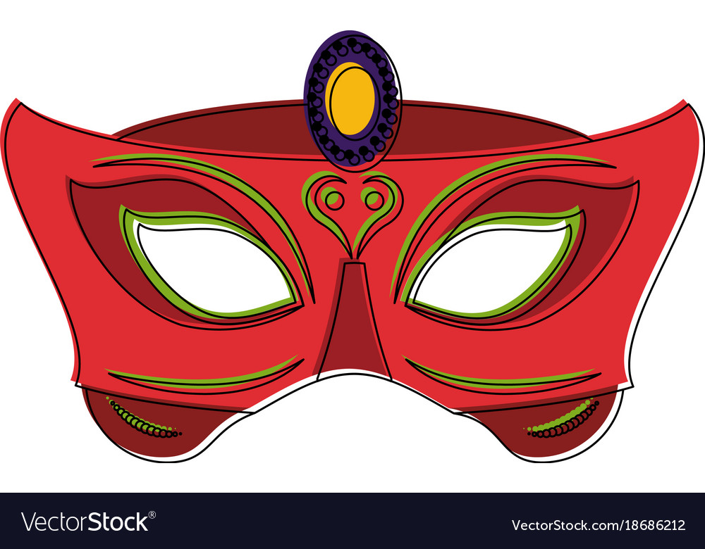 Mardi gras mask