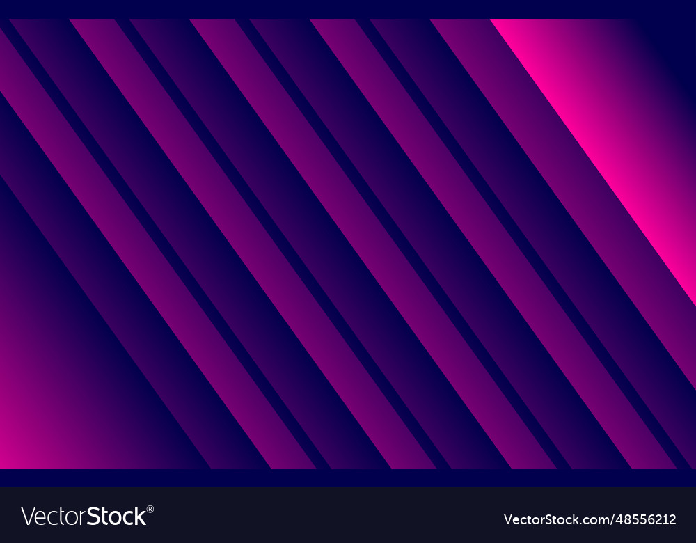 Purple gradient background with diagonal stripes vector image Purple gradient background with diagonal stripes