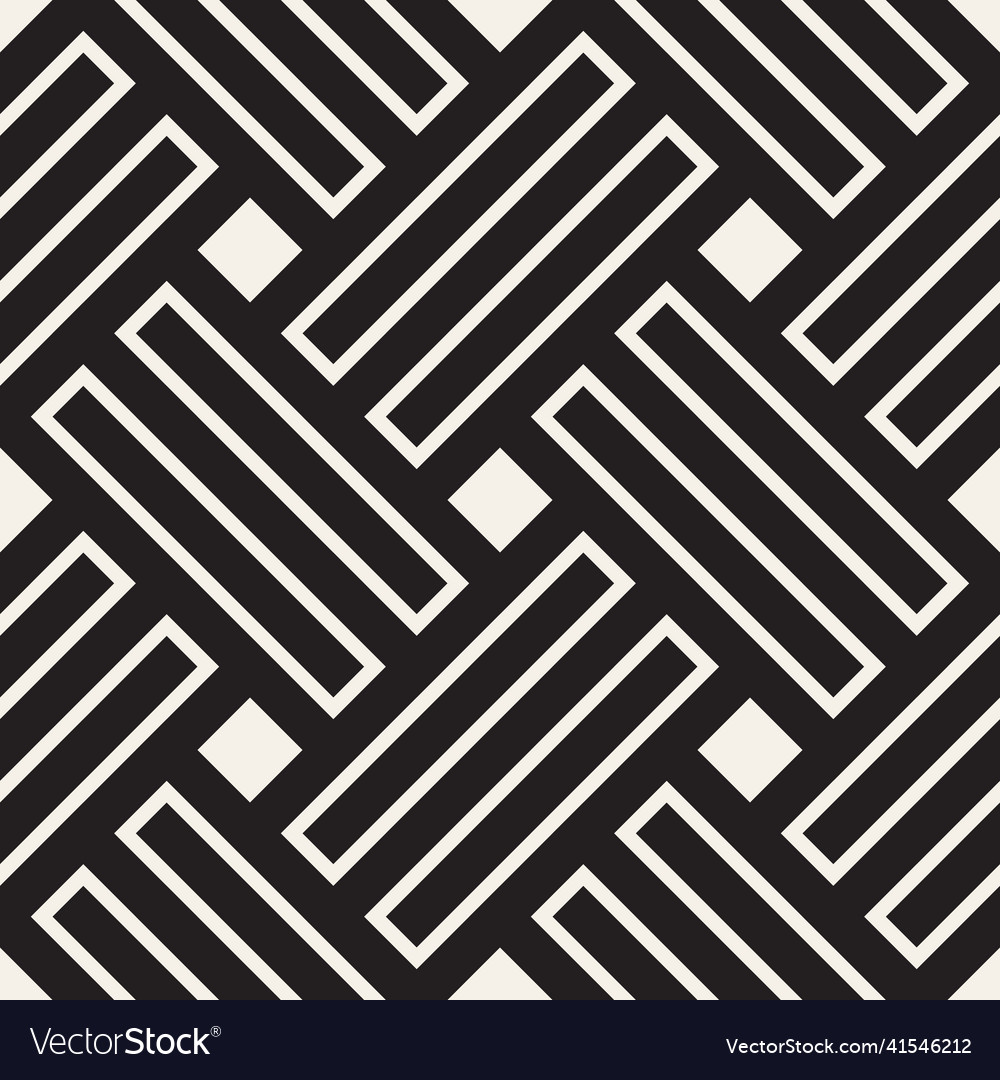 Seamless pattern repeating geometric elements vector image Seamless pattern repeating geometric elements