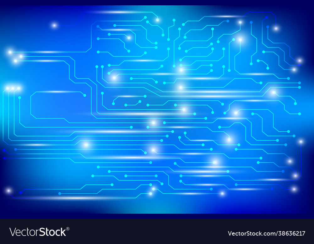 Abstract technology circuit board background