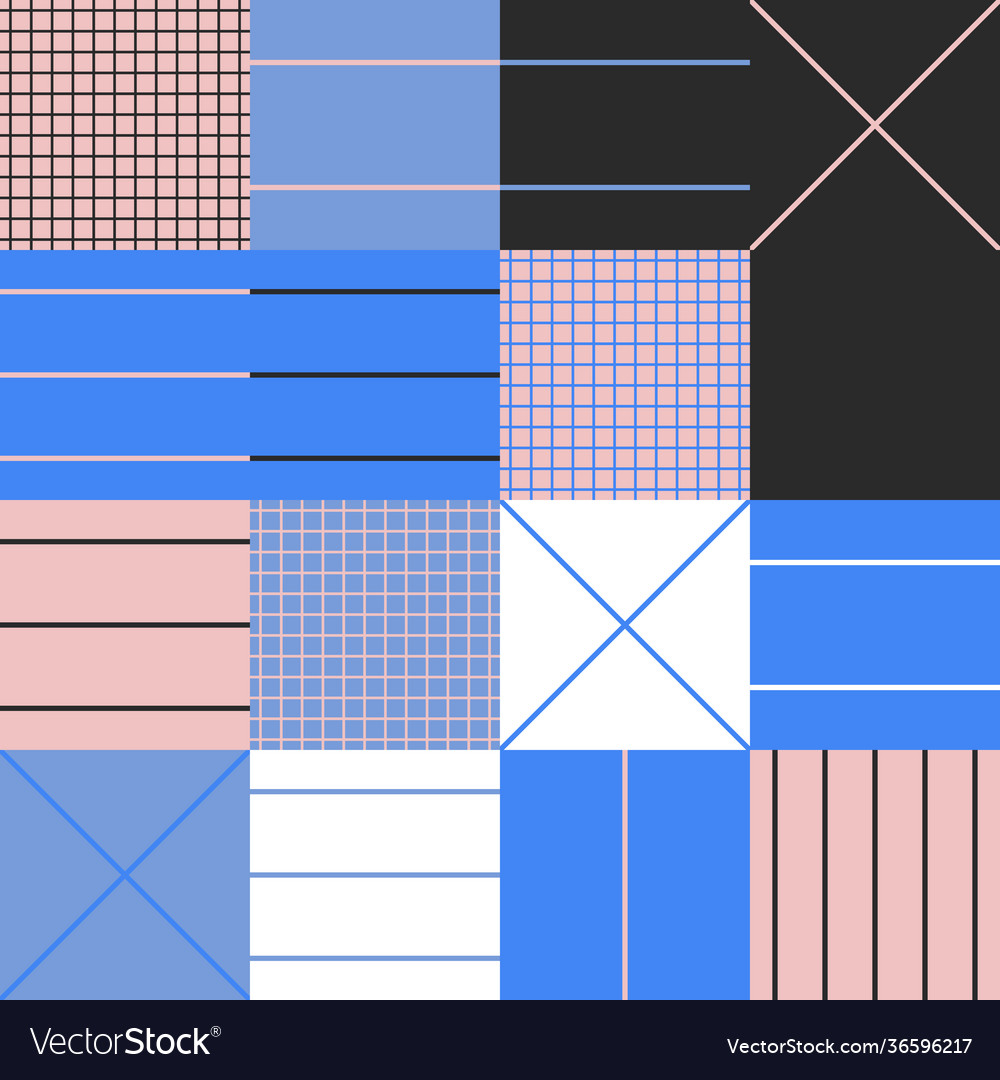 Memphis abstract design pattern