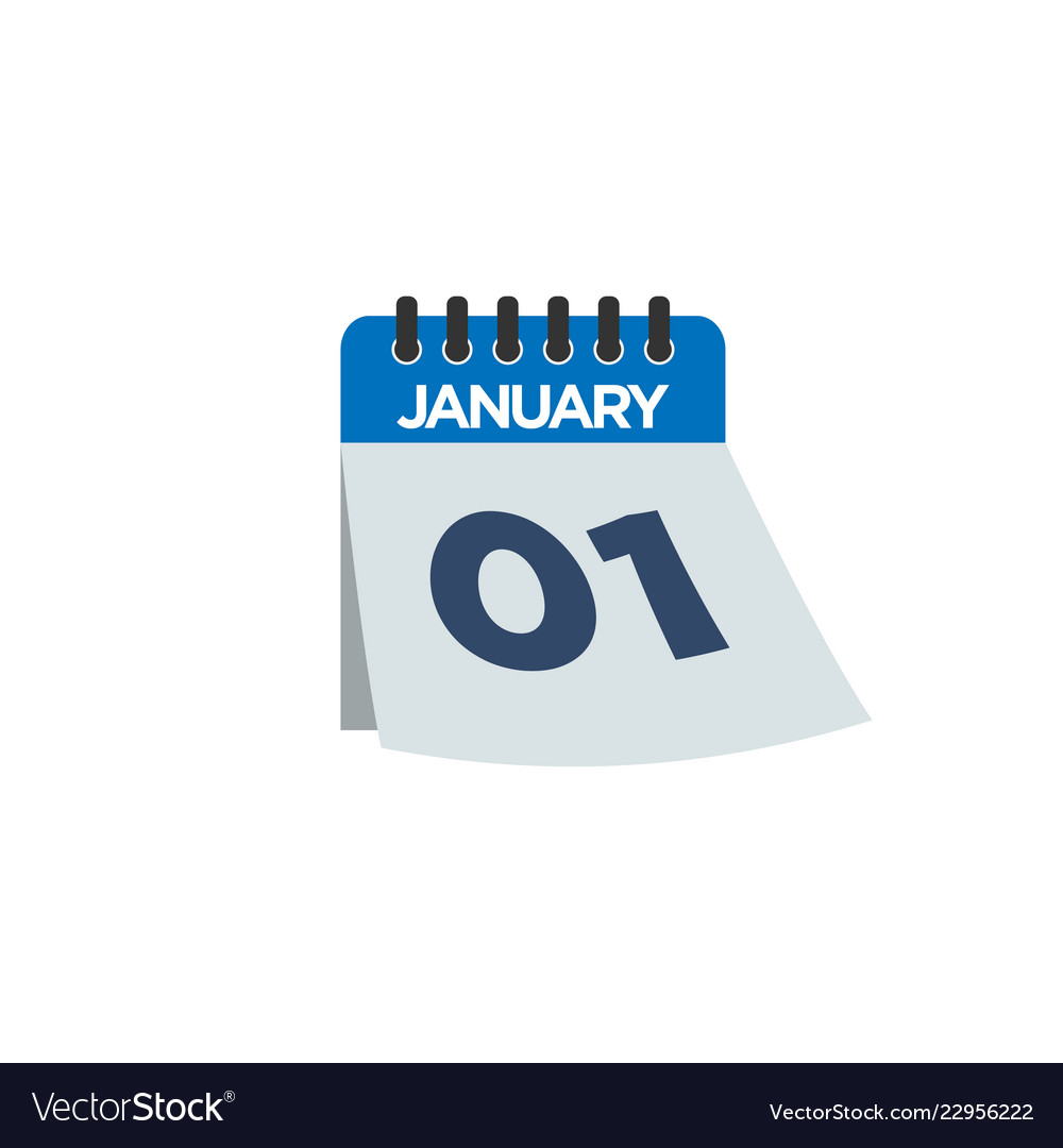 Calendar graphic design template abstract Vector Image