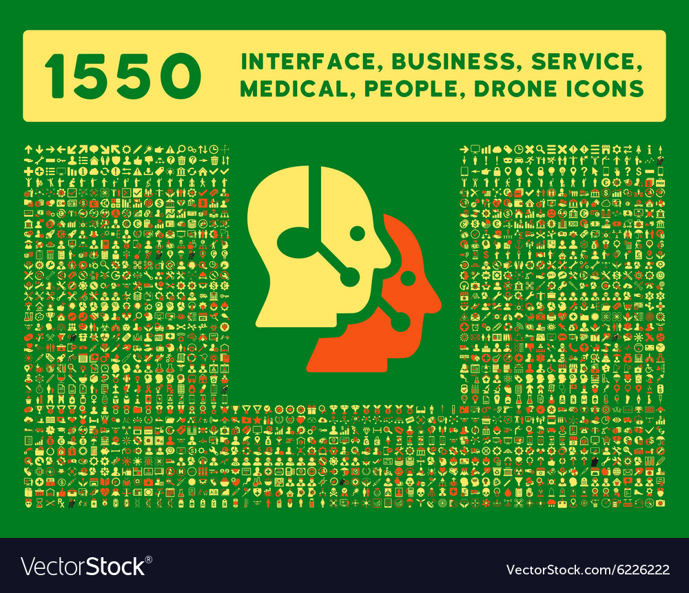 Interface business tools people medical