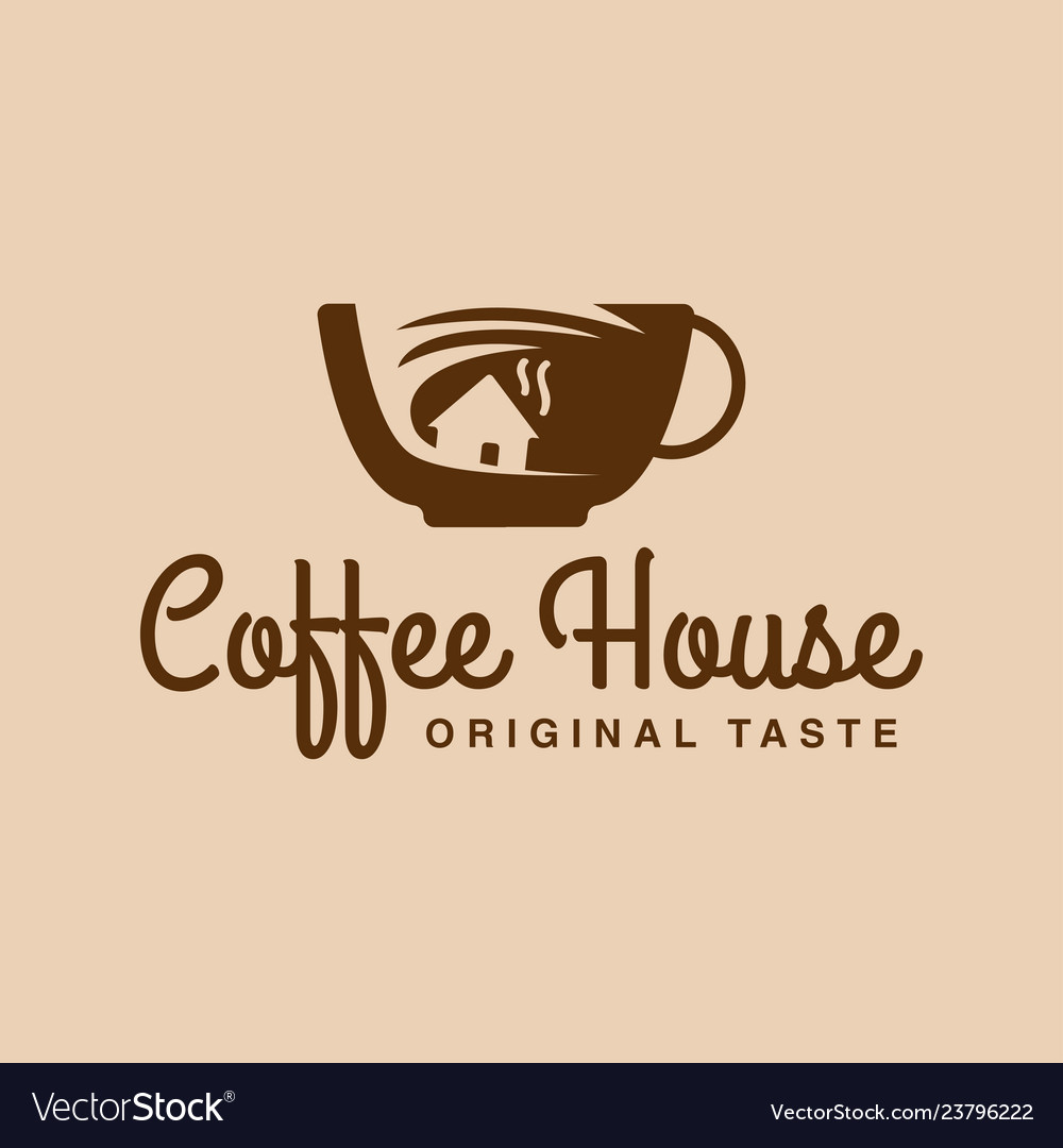 Logo coffee house Royalty Free Vector Image - VectorStock