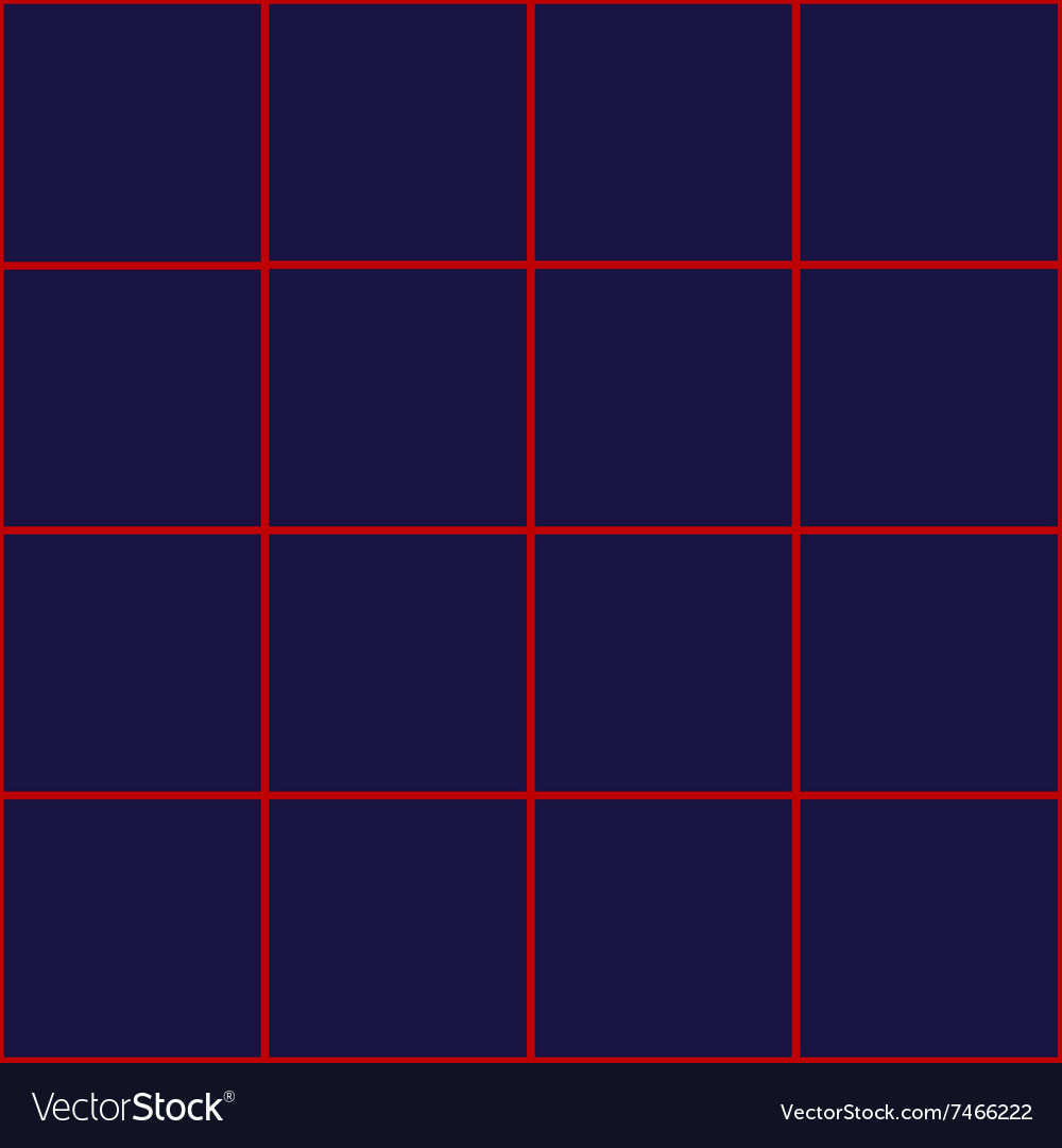 Red and Blue Square Pattern