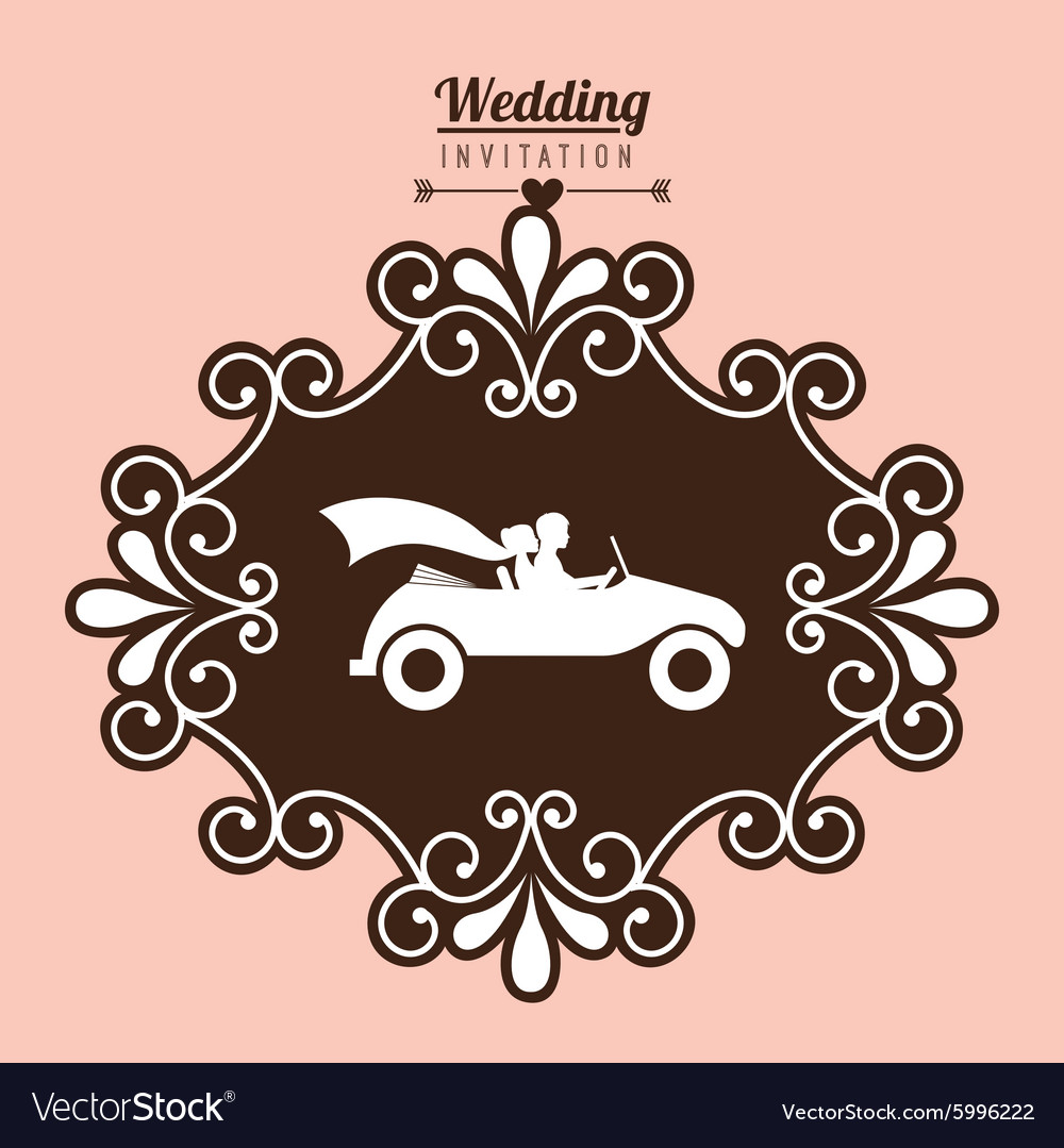 Wedding invitation Royalty Free Vector Image - VectorStock