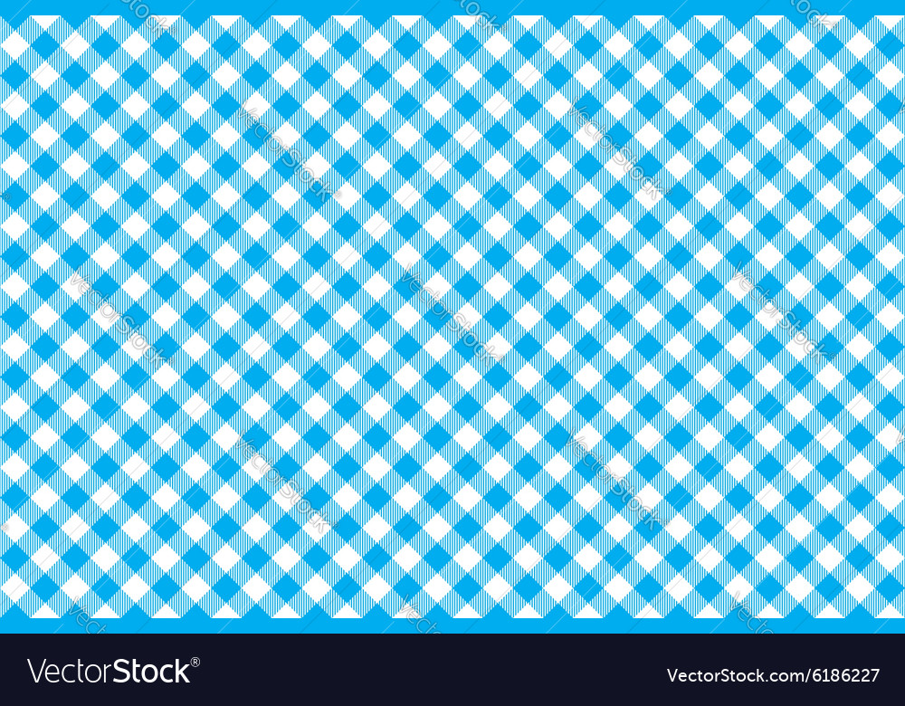 Blue tablecloth diagonal background seamless