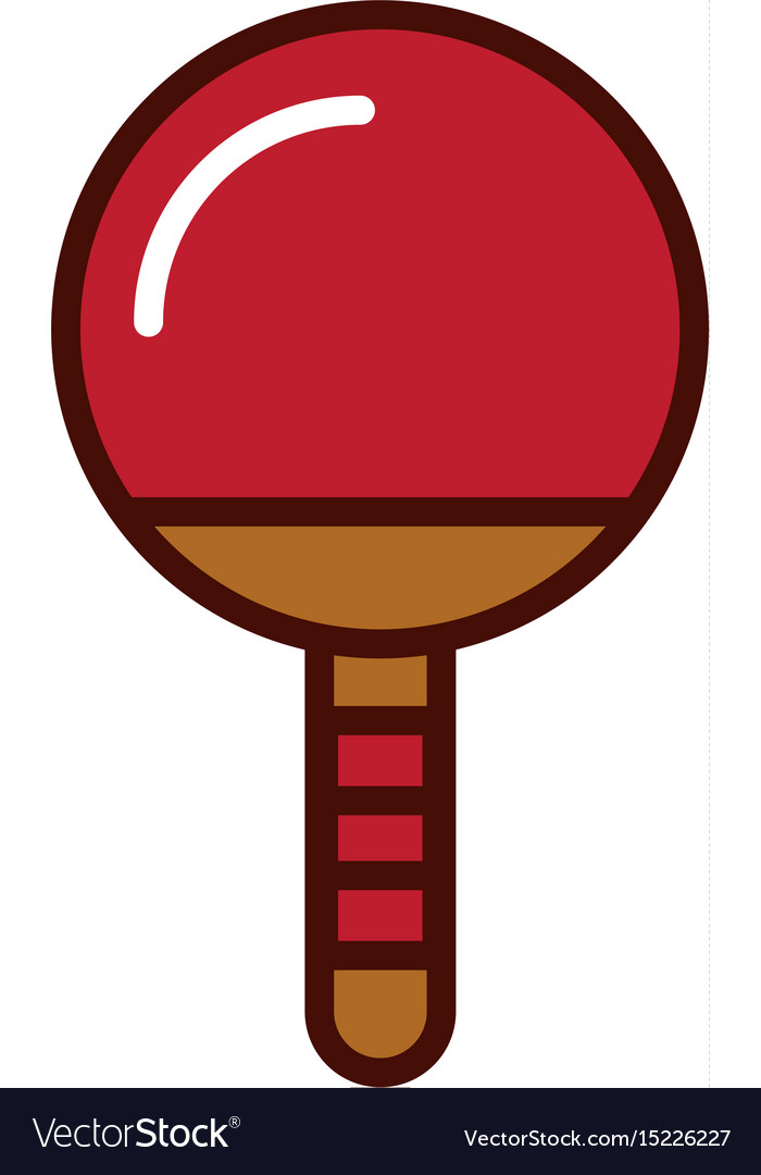Brightly ping pong racket