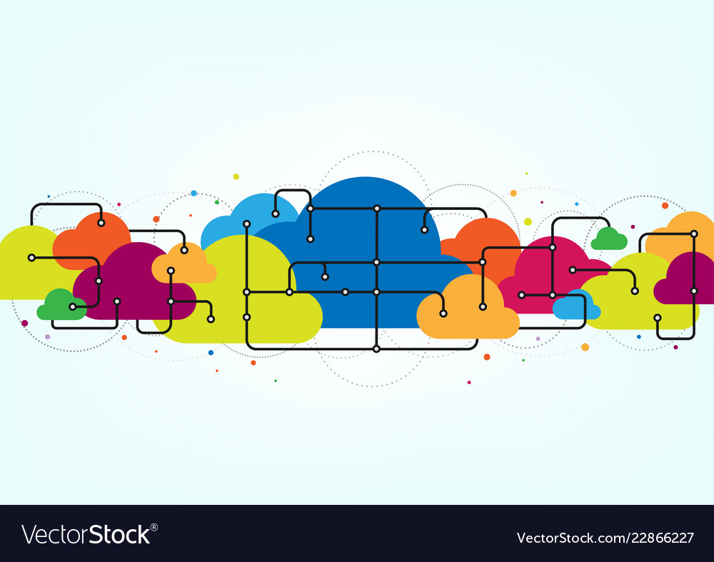 Cloud computing network internet storage