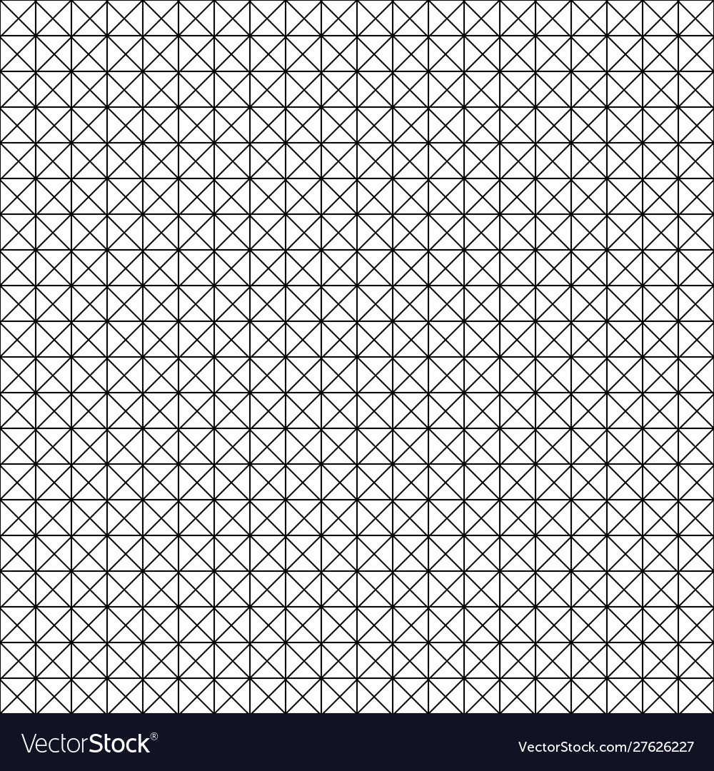 Grid stripe seamless pattern vector image Grid stripe seamless pattern