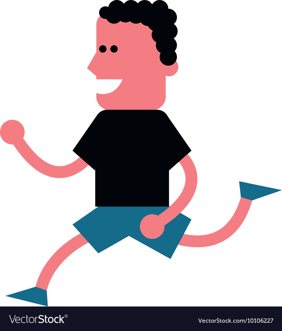 Man running icon