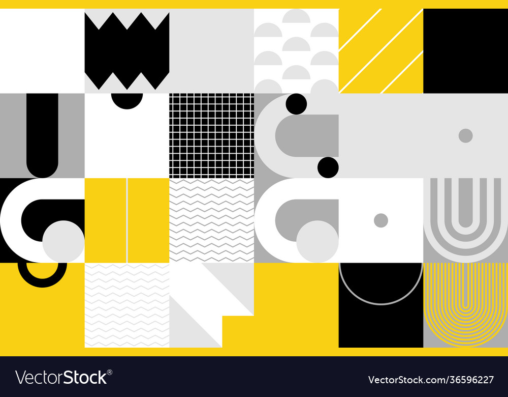 Memphis abstract design pattern