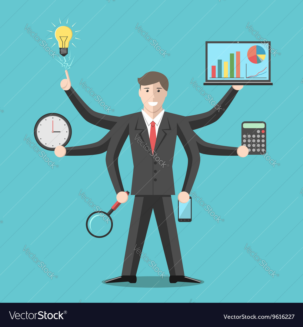Multitasking Leader - Many Hands