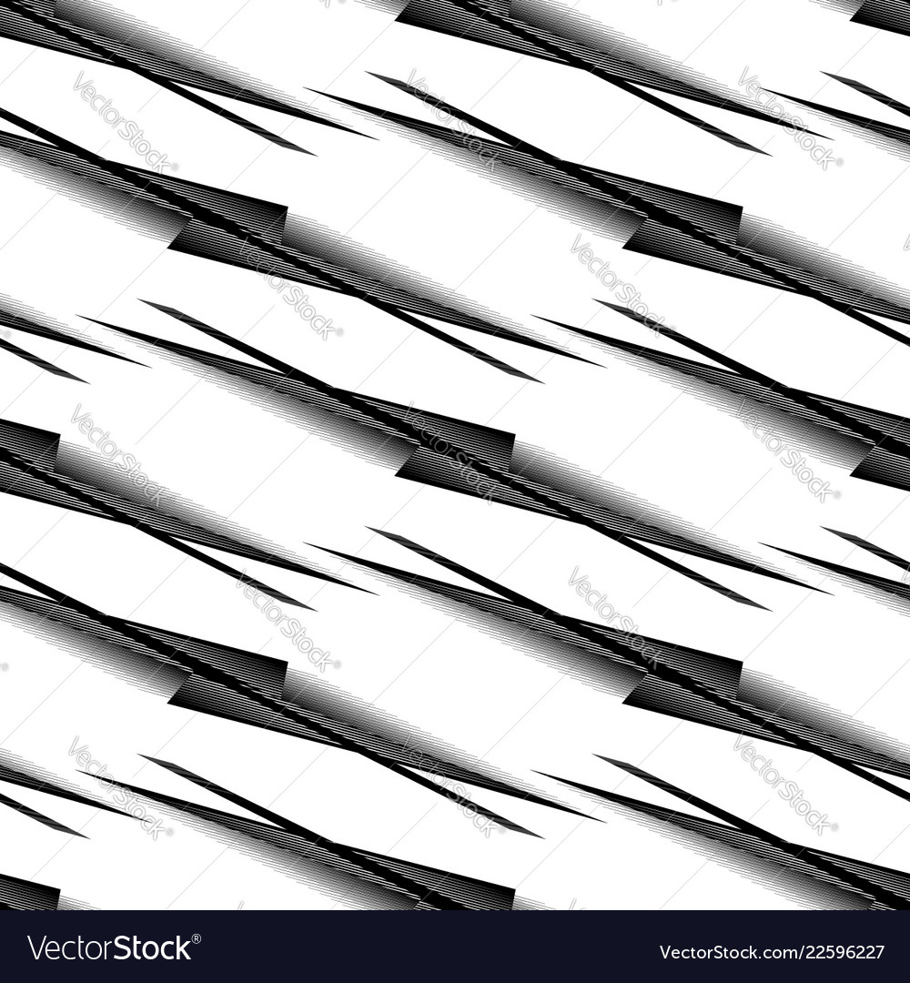 Repeatable pattern abstract monochrome geometric Vector Image