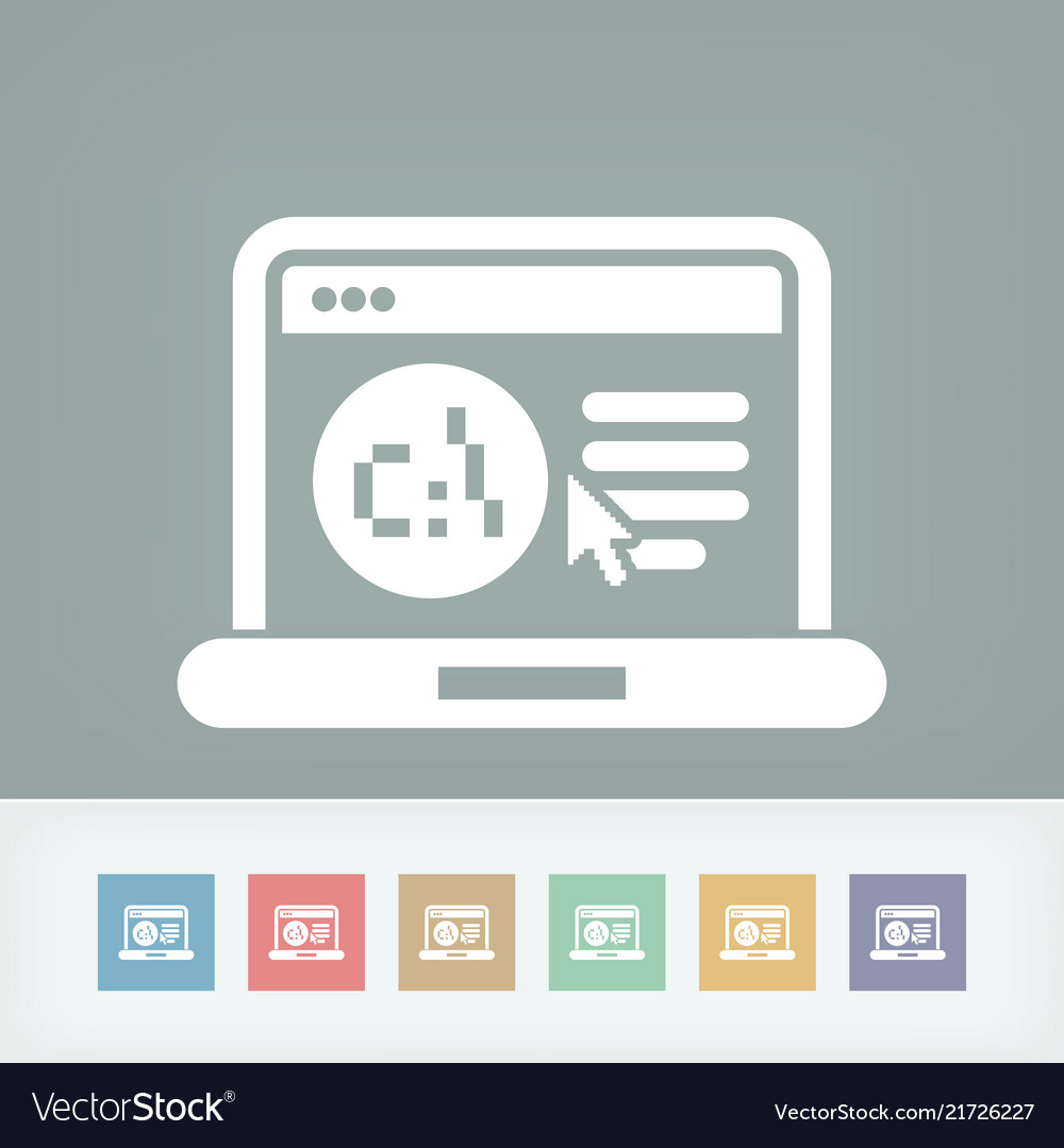 Software language webpage icon