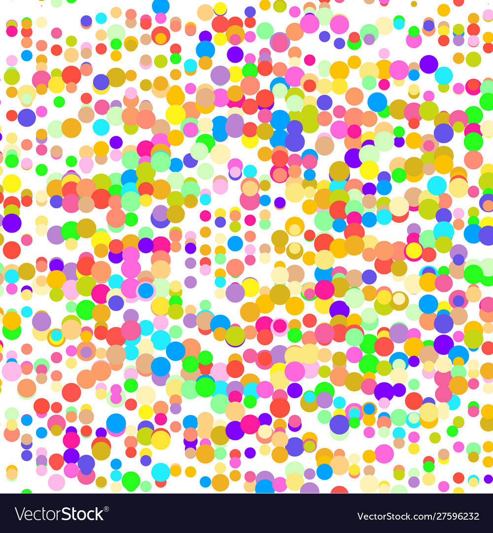 Colorful Confetti Background