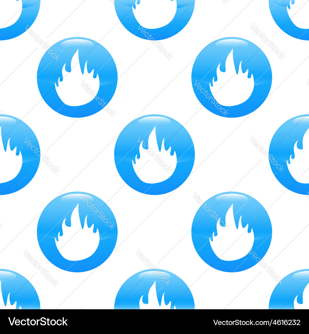 Fire sign pattern Royalty Free Vector Image - VectorStock
