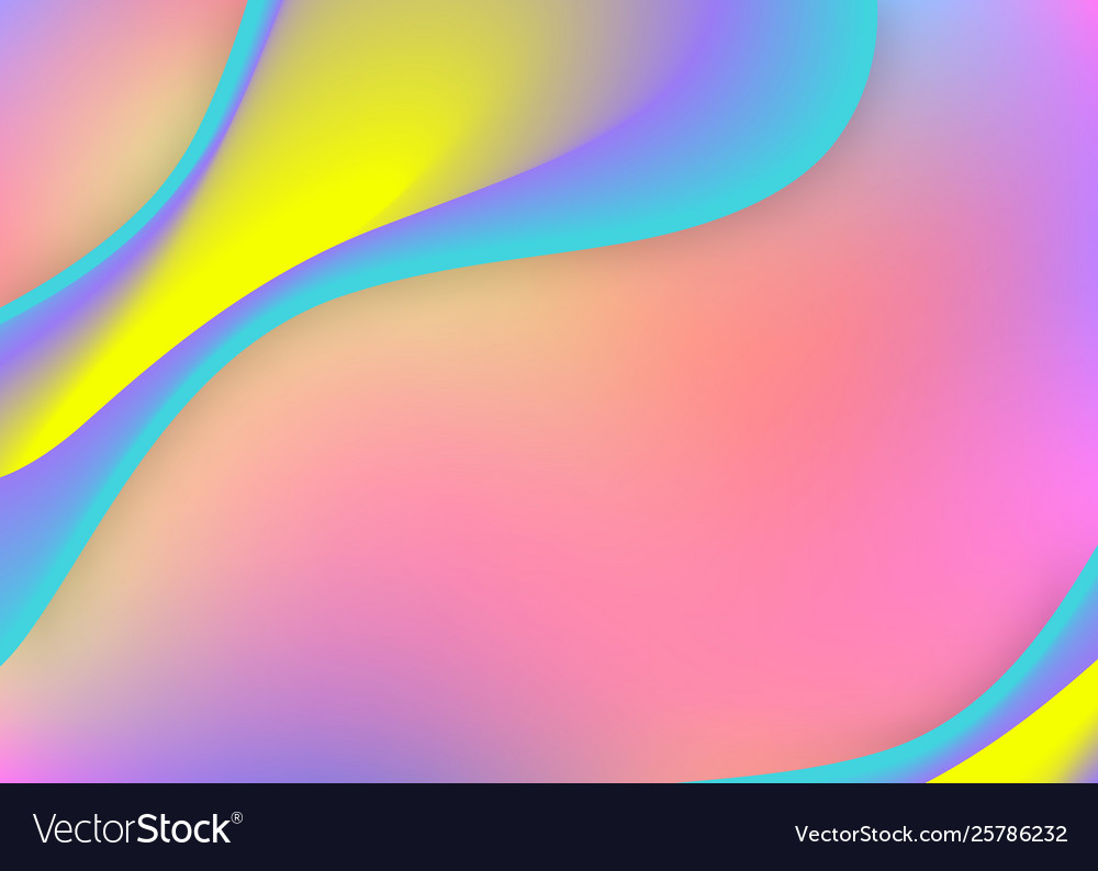 Fluid dynamic background with liquid shapes vector image Fluid dynamic background with liquid shapes