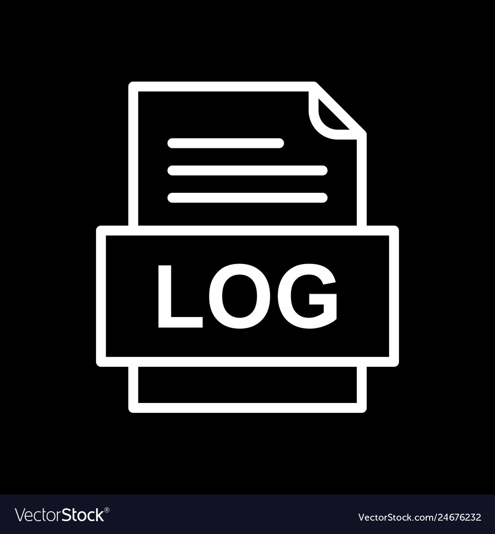Log file document icon
