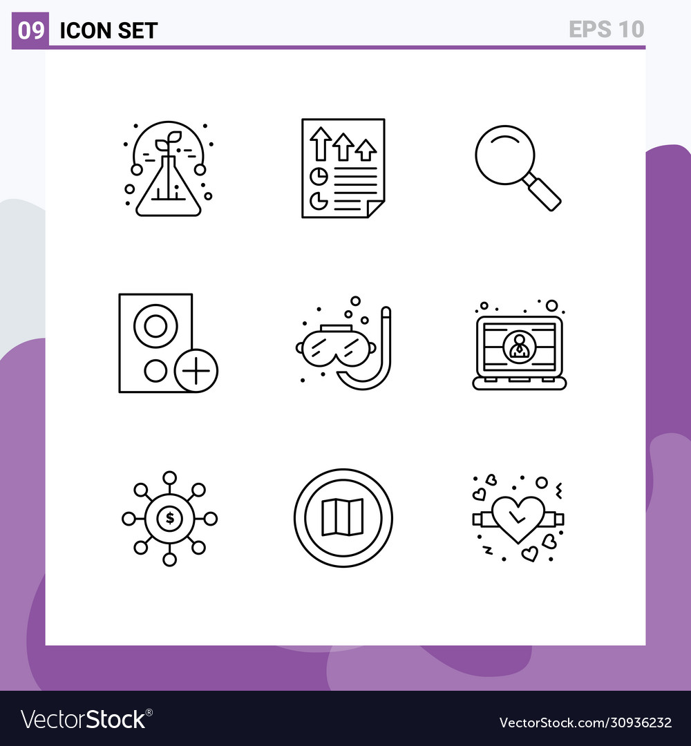 User interface pack 9 basic outlines add