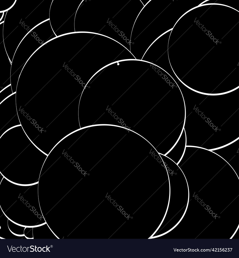 Abstract overlapping circles pattern Vector Image Abstract overlapping circles pattern