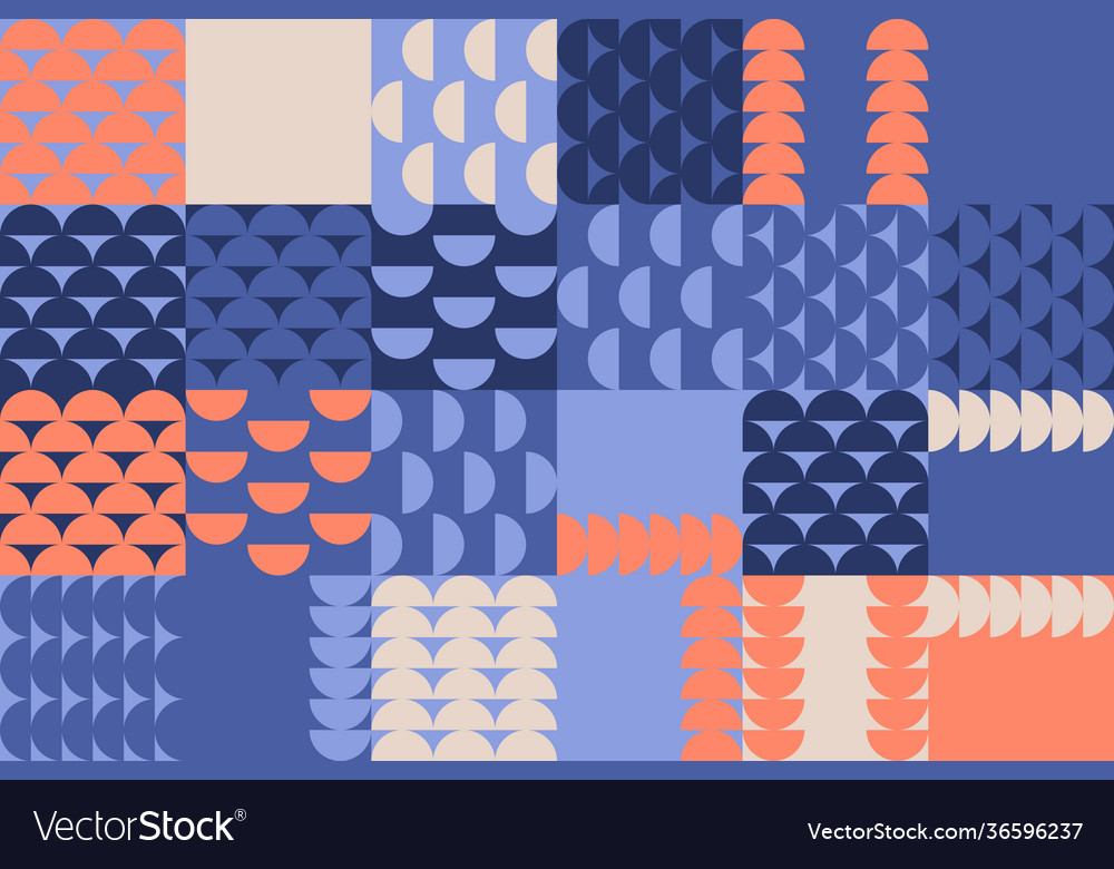 Abstract pattern design elements vector image Abstract pattern design elements