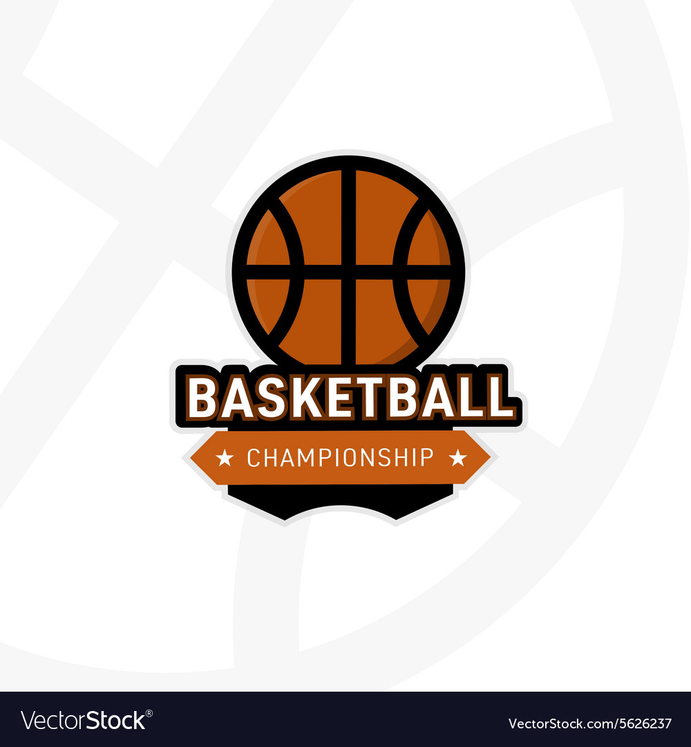 Basketball Meisterschaft Badge