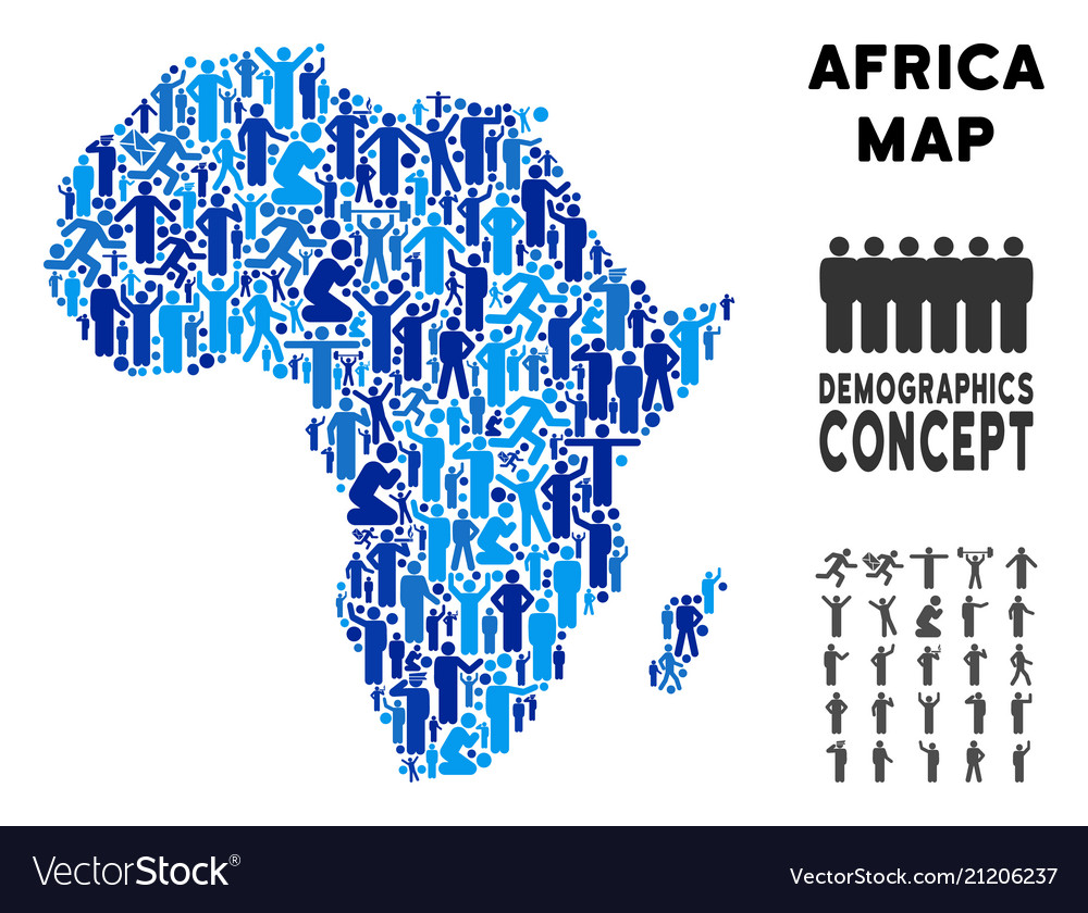 People africa map